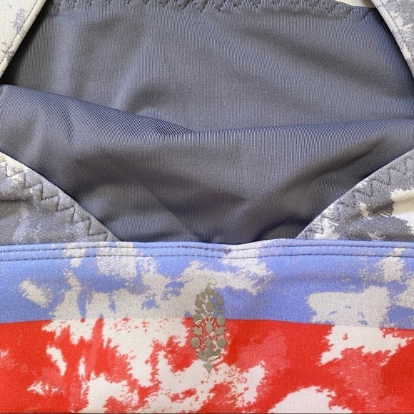 Free People Wave Rider Sports Bra Open Back Sz XS - Picture 5 of 9